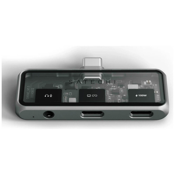 Хаб Satechi Mobile XR Hub with Audio Space Grey (ST-HXRAJM)