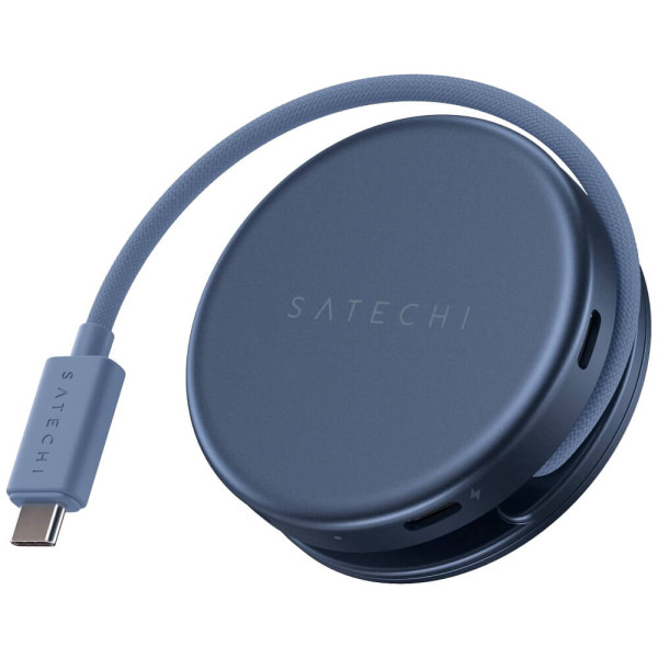 Адаптер Satechi OntheGo 5-in-1 USB-C Multiport Adapter Indigo (ST-POTG5B)