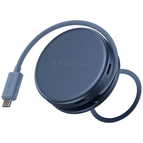Адаптер Satechi OntheGo 5-in-1 USB-C Multiport Adapter Indigo (ST-POTG5B)