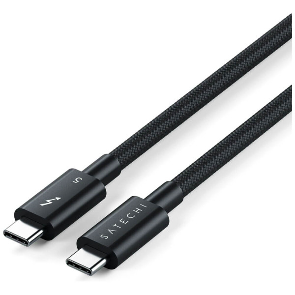 Кабель Satechi Thunderbolt 5 Pro 240W Cable Black (1 m) (ST-YTB5100K)