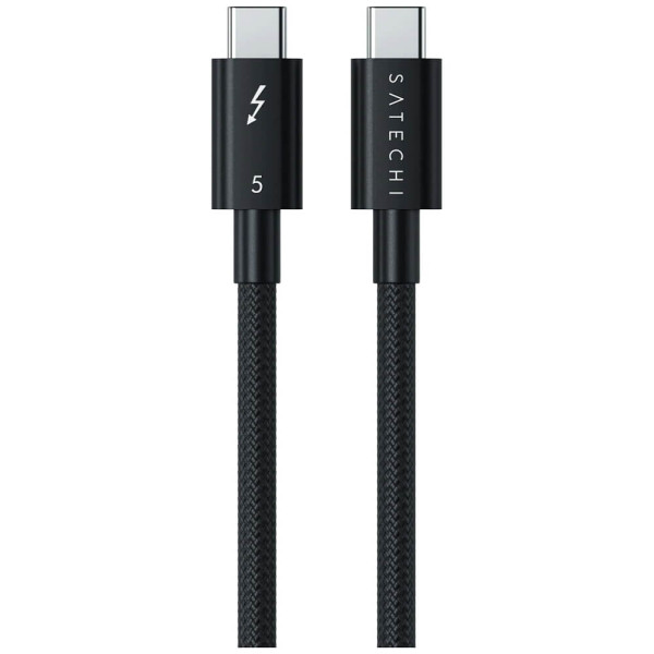 Кабель Satechi Thunderbolt 5 Pro 240W Cable Black (1 m) (ST-YTB5100K)