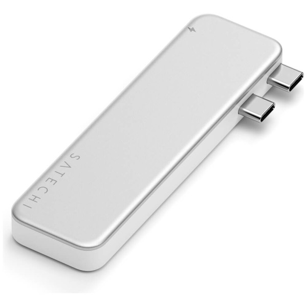 Хаб Satechi USB-C Snap Hub Multiport Adapter Silver (ST-HUSNS)