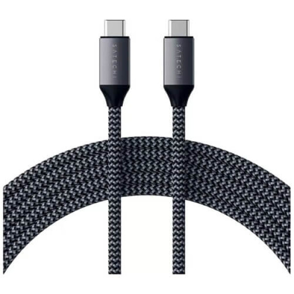 Кабель Satechi USB-C to USB-C Cable 100W Space Gray 2 m (ST-TCC2MM)