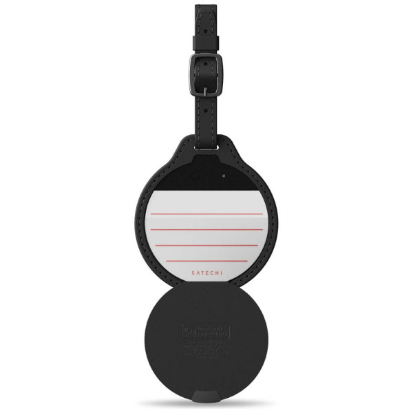 Пошукова мітка Satechi Vegan Leather FindAll Luggage Tag Black (ST-LFALTK)