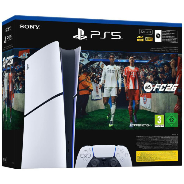 Sony Playstation 5 Slim Digital 825GB EA SPORTS FC 26 Bundle (1000049864)