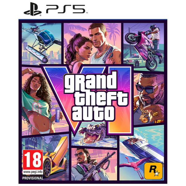 Гра для Sony PlayStation 5 Grand Theft Auto VI PS5 (5026555439800)
