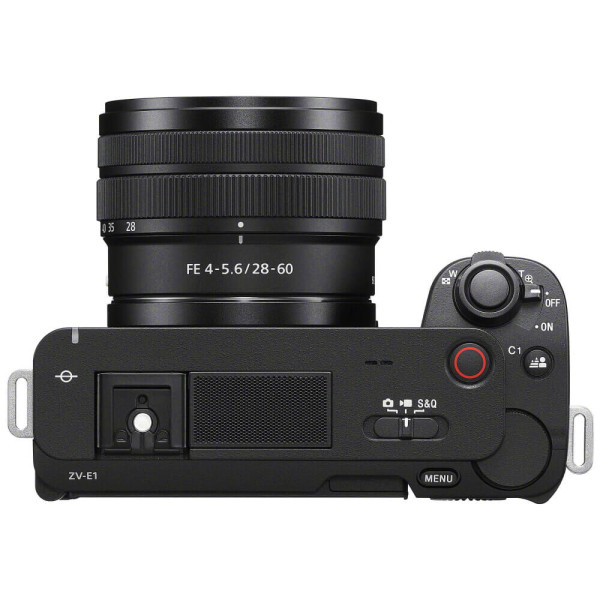 Бездзеркальний фотоапарат Sony ZV-E1 kit 28-60mm Black (ZVE1LB.CEC)