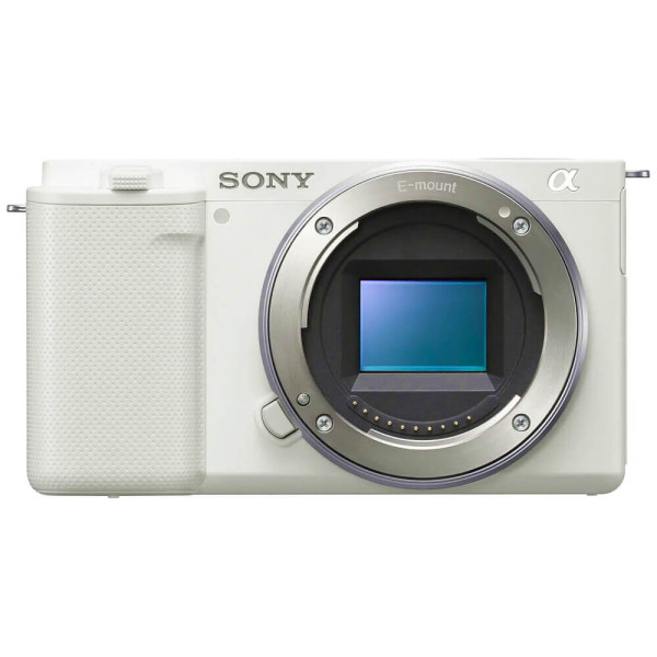 Бездзеркальний фотоапарат Sony ZV-E10 body White (ILCZVE10W.CEC)