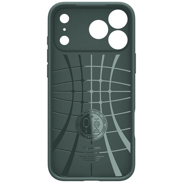 Чохол Spigen Liquid Air for iPhone 17 Pro Max Abyss Green (ACS10267)