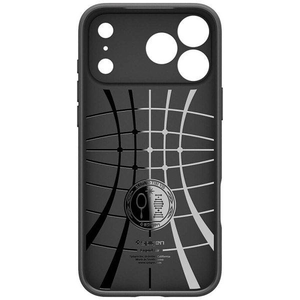 Чохол Spigen Liquid Air for iPhone 17 Pro Matte Black (ACS10331)