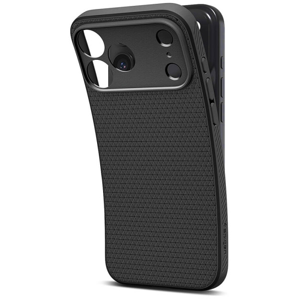 Чохол Spigen Liquid Air for iPhone 17 Pro Matte Black (ACS10331)