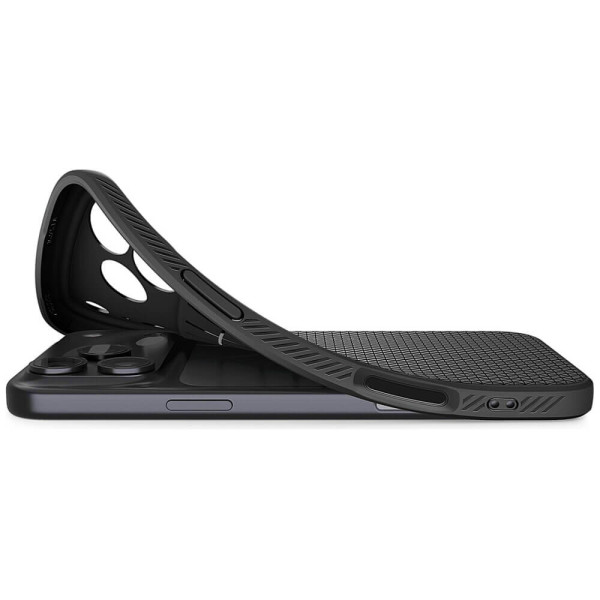 Чохол Spigen Liquid Air for iPhone 17 Pro Matte Black (ACS10331)