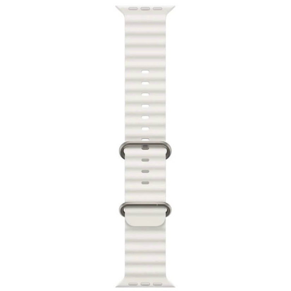 Ремінець Apple Watch 49mm Ocean Band White (MQE93)