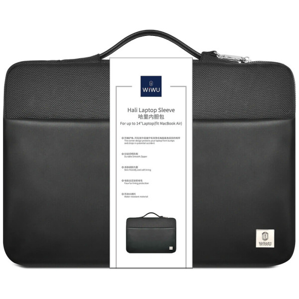 Чохол WIWU for MacBook 16'' Hali Sleeve Series (Black)