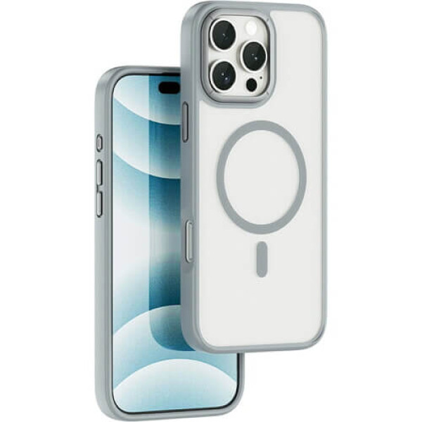 Чохол-накладка WIWU Magnetic Armor Pro Series for iPhone 16 Pro Max FGG-012 (Grey)