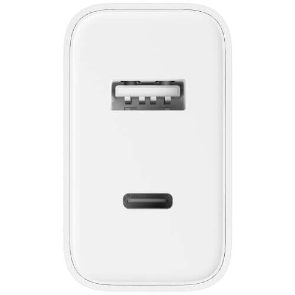 Мережевий зарядний пристрій Xiaomi Mi 33W Wall Charger (Type-A+Type-C) EU White (BHR4996GL)