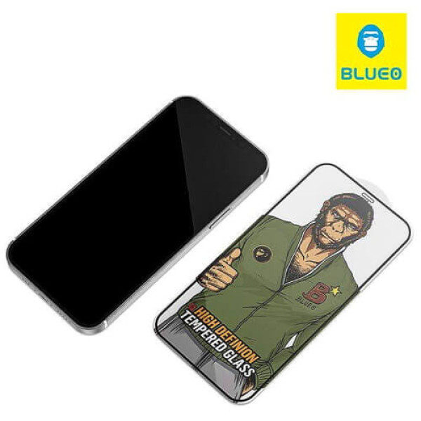 Захисне скло Blueo 2.5D Silk Narrow Border Tempered Glass HD for iPhone 12/12Pro Black