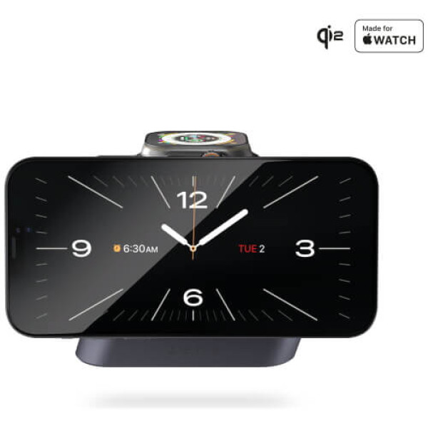Бездротовий зарядний пристрій Zens Nightstand Charger Pro 2 Wireless Black (ZEDC28B/00)