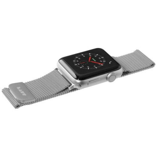 Ремінець Laut STEEL LOOP for Apple Watch 38/40 mm Silver (LAUT_AWS_ST_SL)
