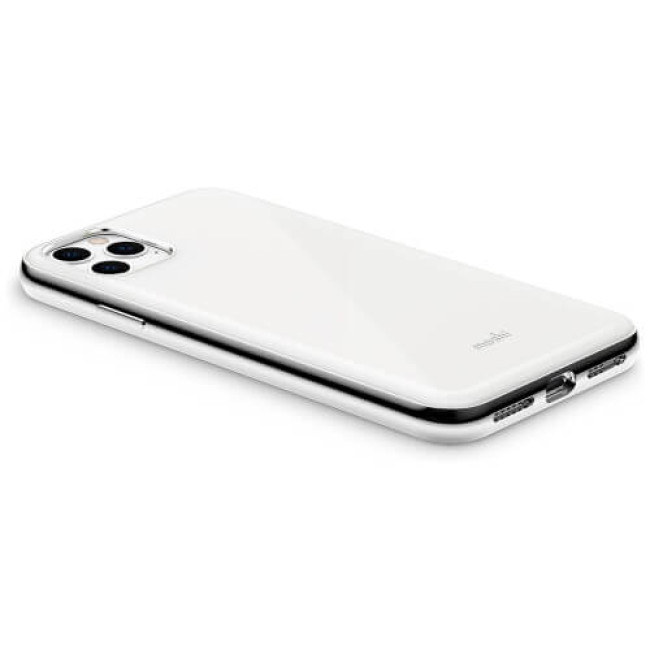 Чохол-накладка Moshi iGlaze SnapTo™ Case Pearl White for iPhone 11 Pro Max (99MO113105)