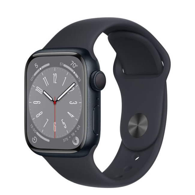 Apple WATCH Series 8 41mm Midnight Aluminium Case with Midnight Sport Band (MNU83) CPO