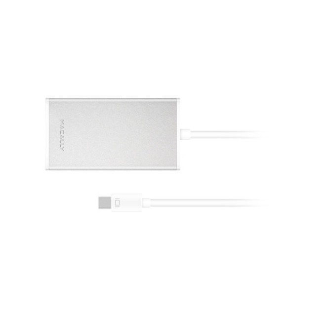 Адаптер Macally Mini DisplayPort to 3 in 1 DVI/HDMI/VGA 4K (MD-3N1-4K)