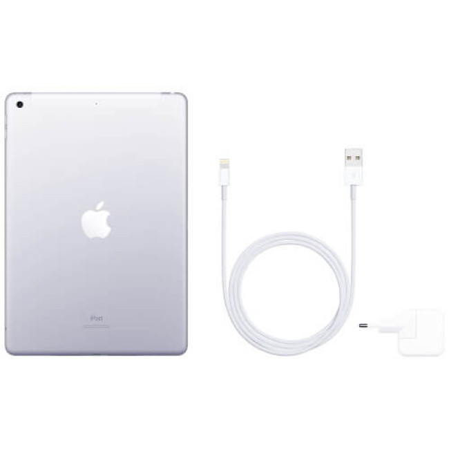 Apple iPad Wi-Fi + Cellular 128GB Silver 2019 (MW6F2)