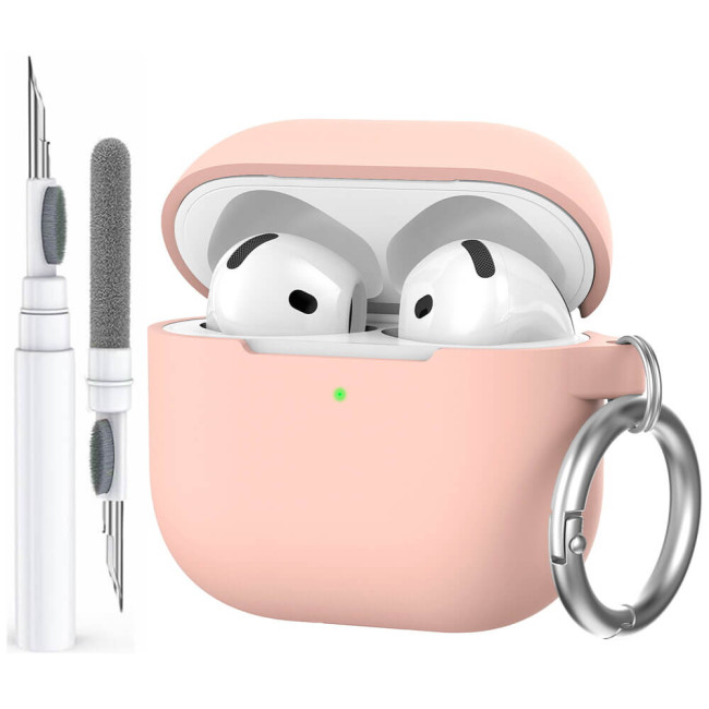 Чохол AhaStyle Silicone Case for Airpods 4 Pink (CP-196-PK)