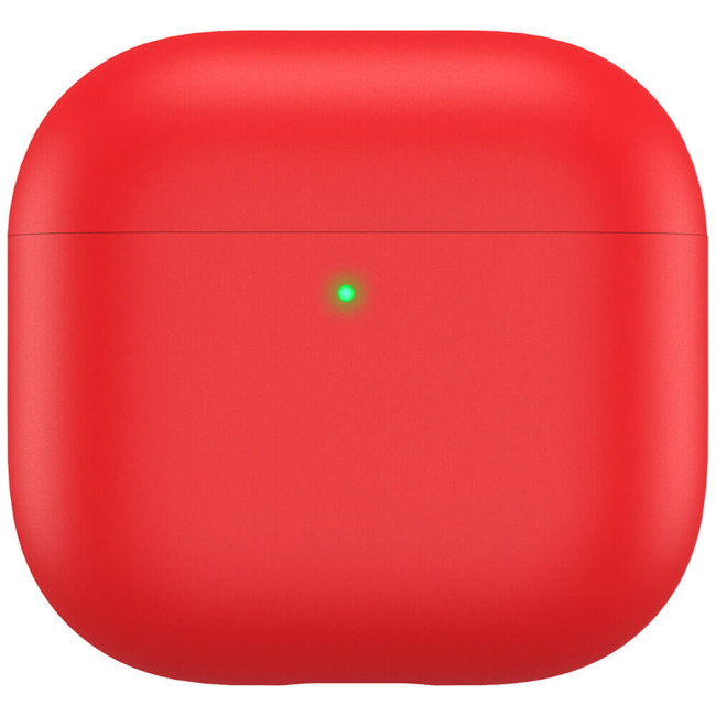 Чохол AhaStyle Ultra-Thin Silicone Case for Airpods 4 Red (CP-WG172-RD)