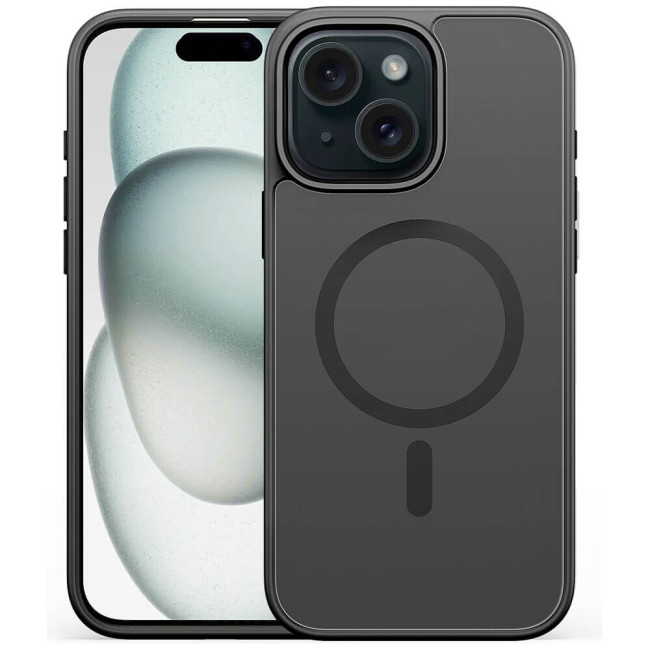 Чохол-накладка Alabay for iPhone 14 Cloud Matte Series Black