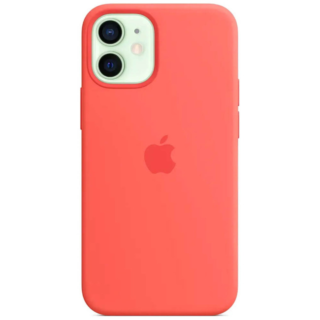 Чохол-накладка Apple iPhone 12 Mini Silicone Case with MagSafe Pink Citrus (MHKP3)