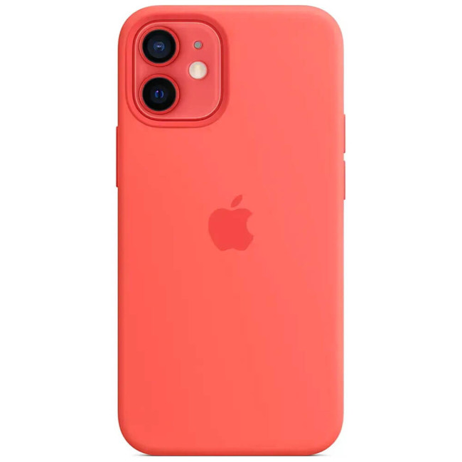 Чохол-накладка Apple iPhone 12 Mini Silicone Case with MagSafe Pink Citrus (MHKP3)
