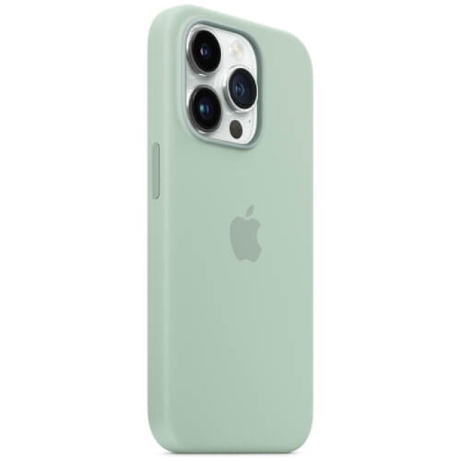 Чохол-накладка Apple iPhone 14 Pro Max Silicone Case with MagSafe Succulent (MPTY3)
