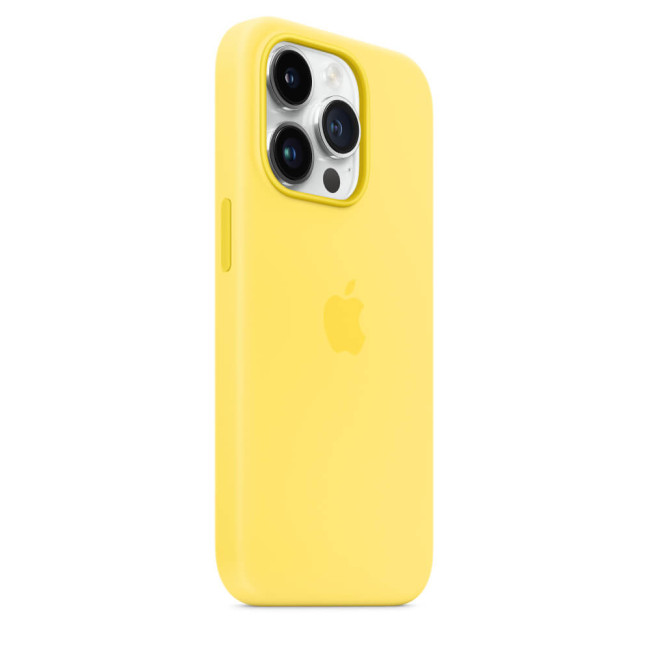 Чохол-накладка Apple iPhone 14 Pro Silicone Case with MagSafe Canary Yellow (MQUG3)