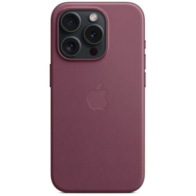 Чохол-накладка Apple iPhone 15 Pro FineWoven Case with MagSafe Mulberry (MT4L3)