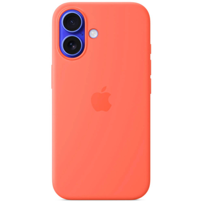 Чохол-накладка Apple iPhone 16 Silicone Case with MagSafe Tangerine (MDGN4)