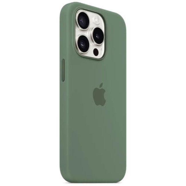 Чохол-накладка Apple iPhone 15 Pro Silicone Case with MagSafe Cypress (MT1J3)