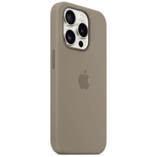 Чохол-накладка Apple iPhone 15 Pro Silicone Case with MagSafe Clay (MT1E3)
