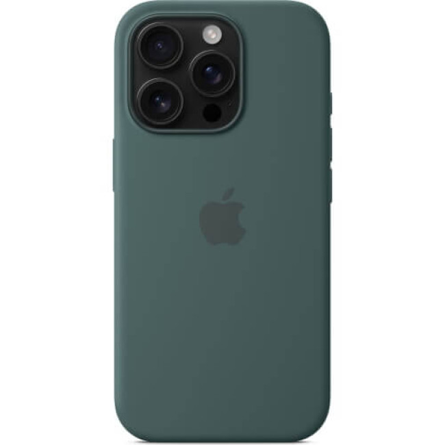 Чохол-накладка Apple iPhone 16 Pro Silicone Case with MagSafe Lake Green (MYYR3)