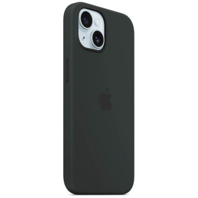Чохол-накладка Apple iPhone 15 Plus Silicone Case with MagSafe Black (MT103)