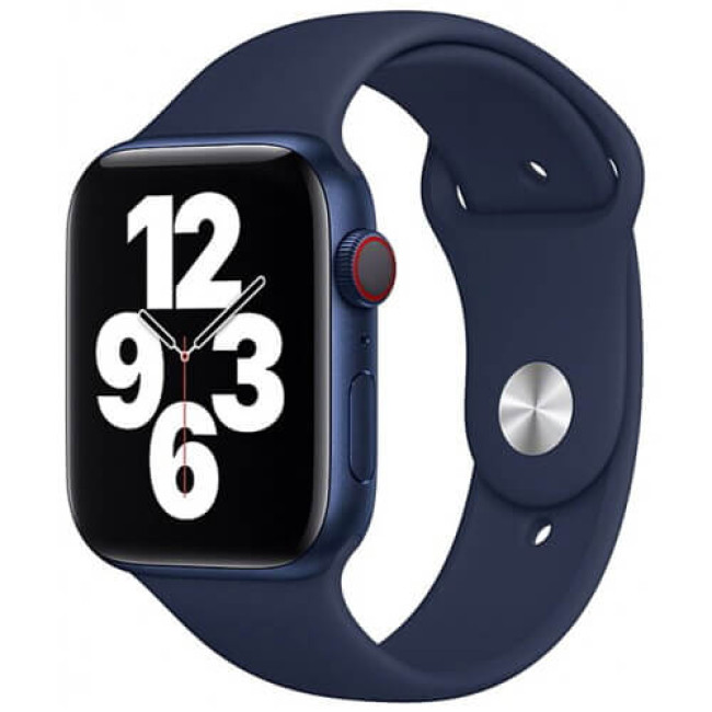 Ремінець Apple Watch 44mm Deep Navy Sport Band (MYAX2)
