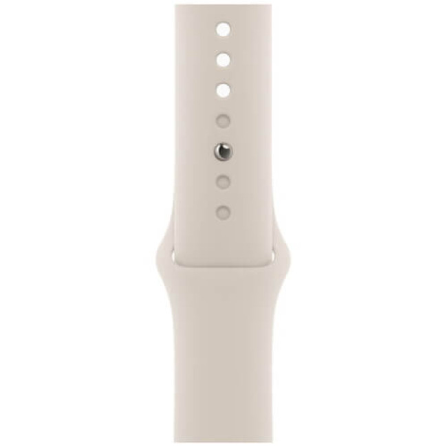 Apple WATCH SE GPS + Cellular 44mm Starlight Aluminium Case with Starlight Sport Band M/L (MRGW3)