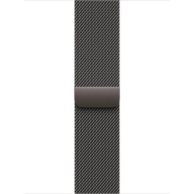 Apple Watch Series 10 42mm Slate Titanium Case with Slate Milanese Loop (MX053)