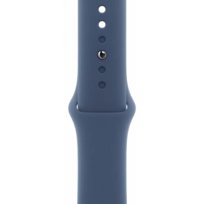 Apple WATCH Series 10 GPS + Cellular 46mm Silver Aluminium Case with Denim Sport Band M/L (MWY13)