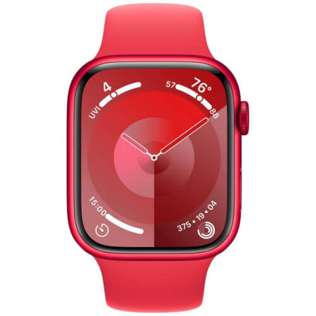 Apple WATCH Series 9 45mm GPS + Cellular (PRODUCT)RED Aluminium Case with (PRODUCT)RED Sport Band S/M (MRYE3)