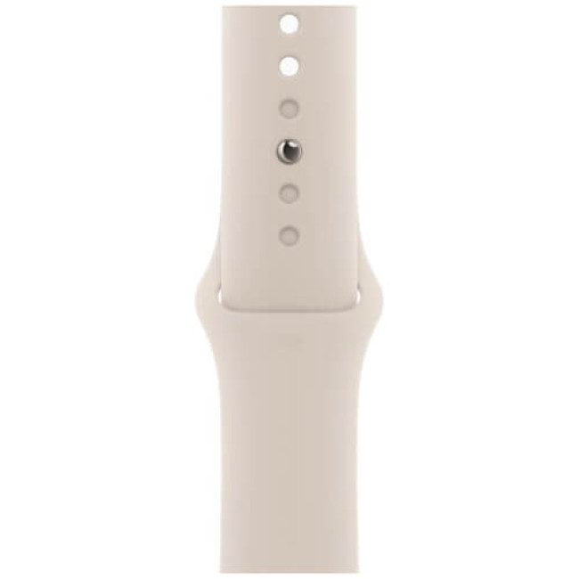 Apple WATCH Series 9 41mm GPS + Cellular Starlight Aluminium Case with Starlight Sport Band S/M (MRHN3)