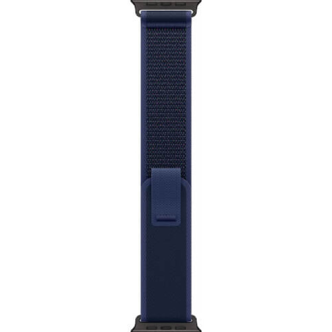 Apple Watch Ultra 2 Black Titanium Case with Blue Trail Loop S/M (MYQ73)