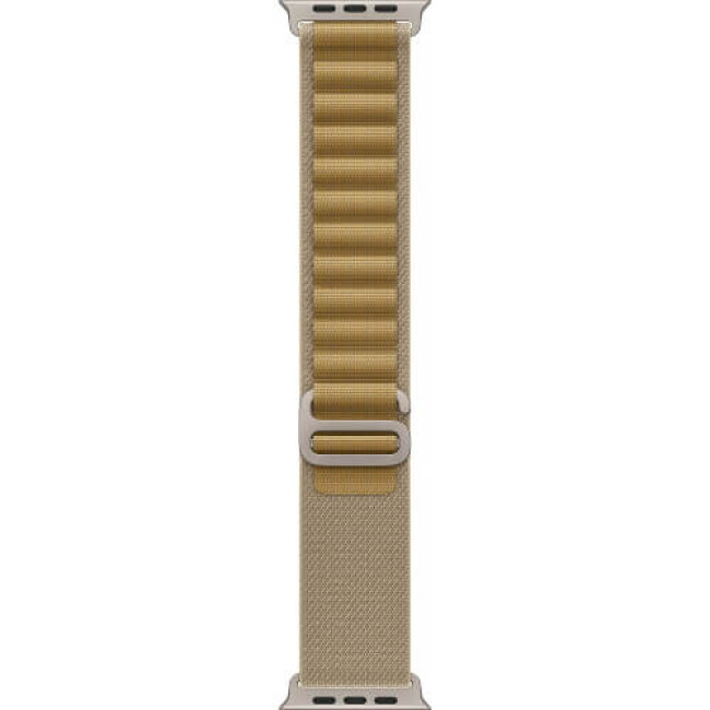 Apple Watch Ultra 2 Natural Titanium Case with Tan Alpine Loop Small (MX4E3)