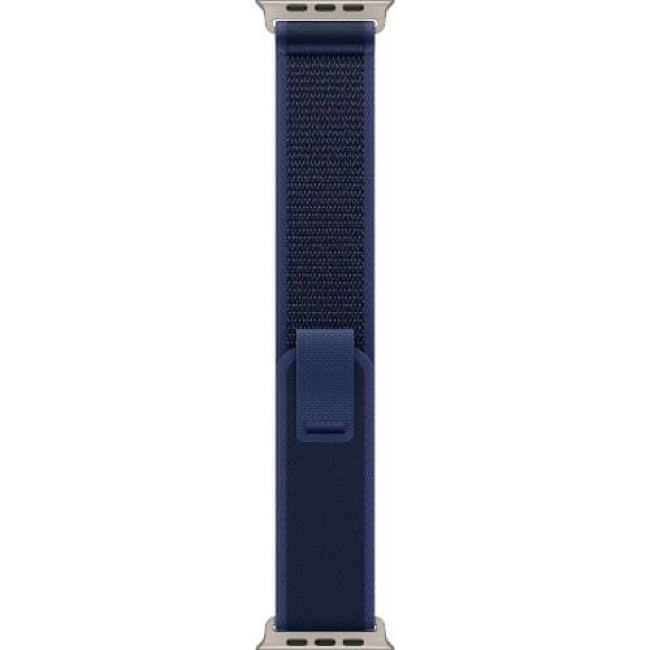 Apple Watch Ultra 2 Natural Titanium Case with Blue Trail Loop S/M (MX4J3)