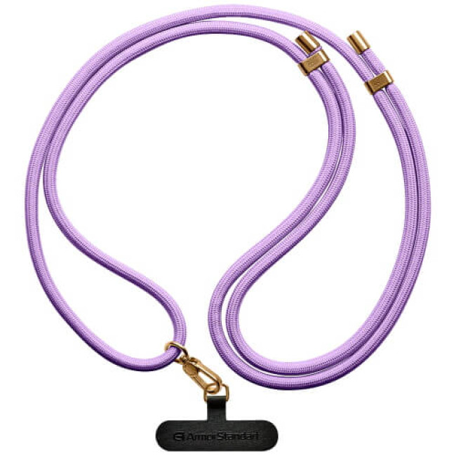 Ремінець ArmorStandart Rope Gold Lavander with Dark holder (ARM67198)